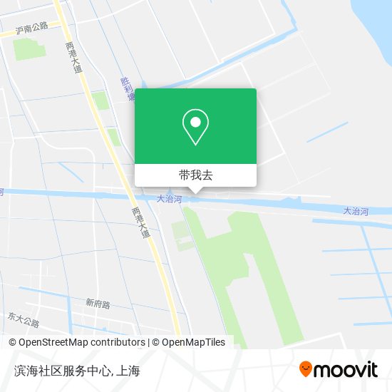 滨海社区服务中心地图