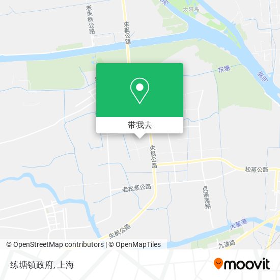 练塘镇政府地图