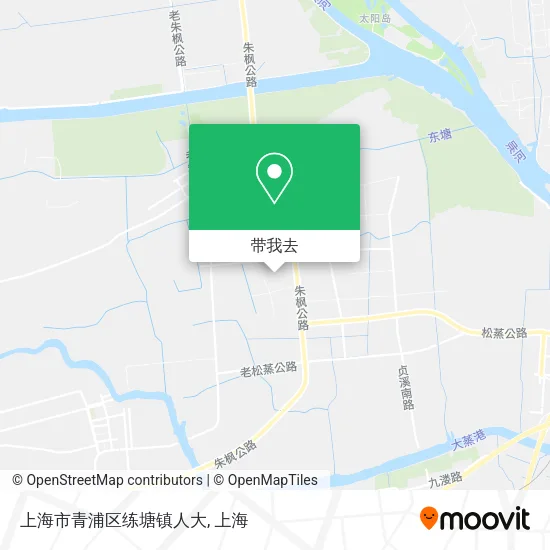 上海市青浦区练塘镇人大地图