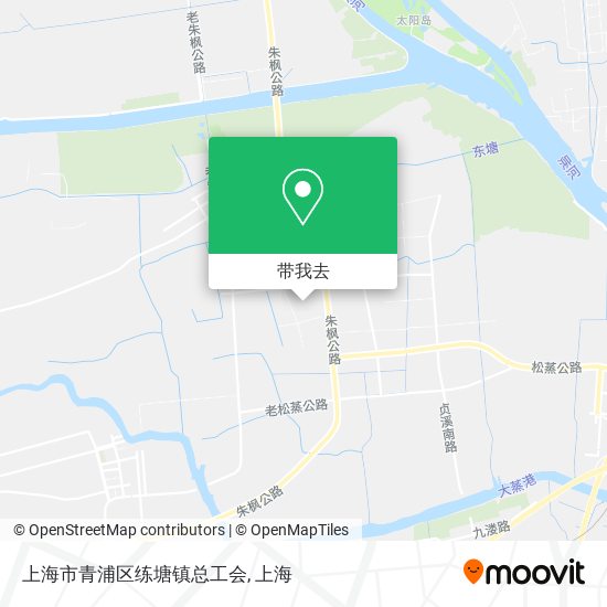 上海市青浦区练塘镇总工会地图