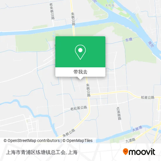 上海市青浦区练塘镇总工会地图
