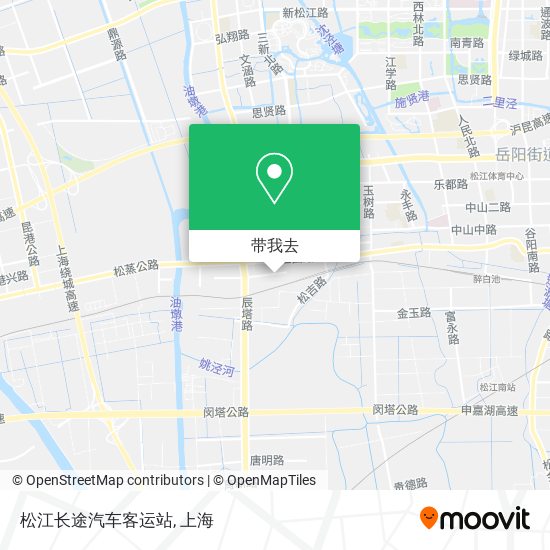 松江长途汽车客运站地图