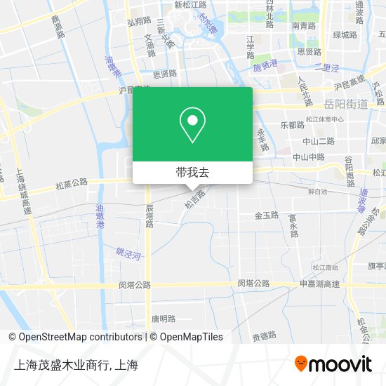 上海茂盛木业商行地图