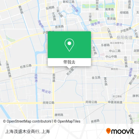 上海茂盛木业商行地图