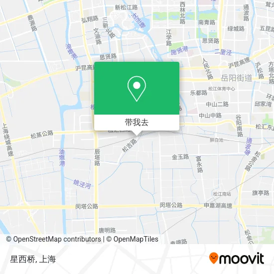 星西桥地图