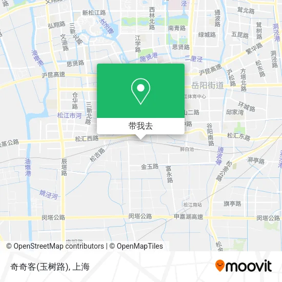 奇奇客(玉树路)地图