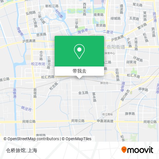 仓桥旅馆地图