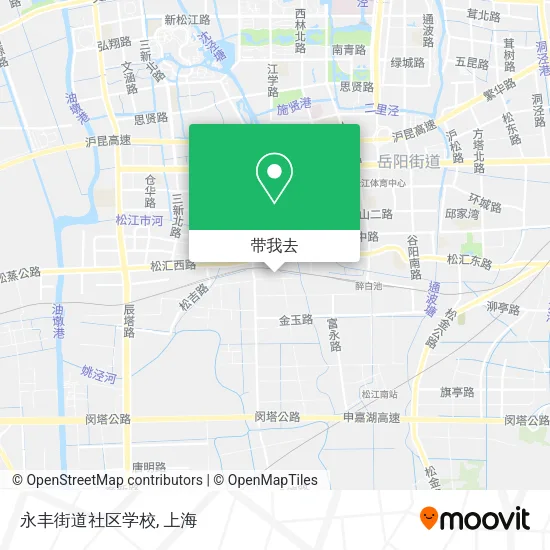 永丰街道社区学校地图