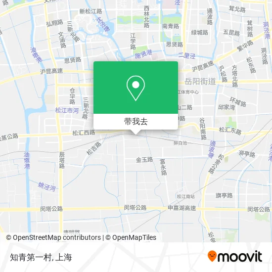 知青第一村地图