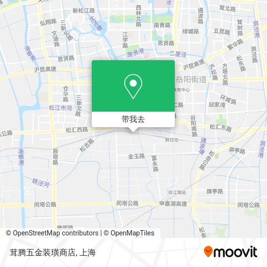 茸腾五金装璜商店地图
