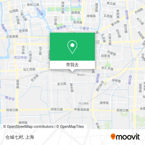 仓城七村地图