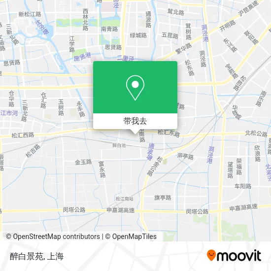 醉白景苑地图