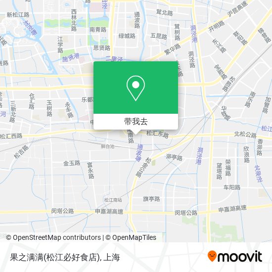 果之满满(松江必好食店)地图