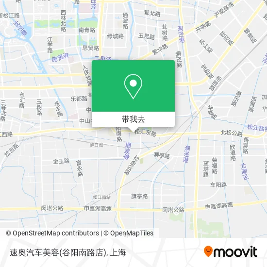 速奥汽车美容(谷阳南路店)地图