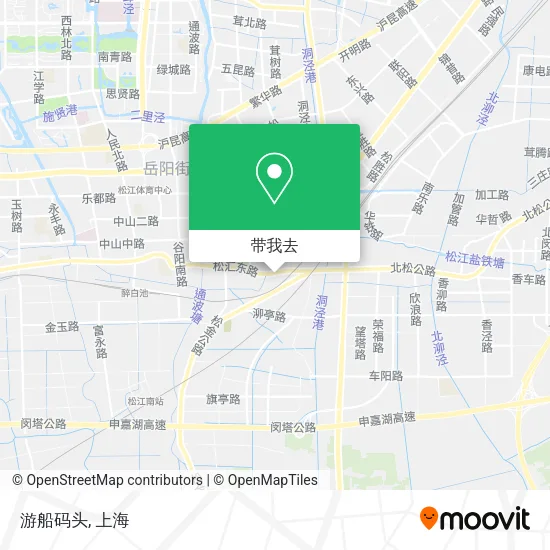 游船码头地图