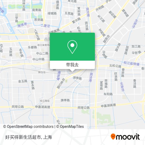 好买得新生活超市地图