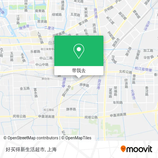 好买得新生活超市地图