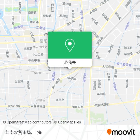 茸南农贸市场地图