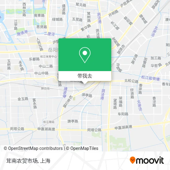 茸南农贸市场地图