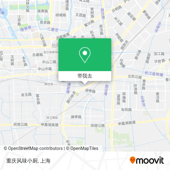 重庆风味小厨地图