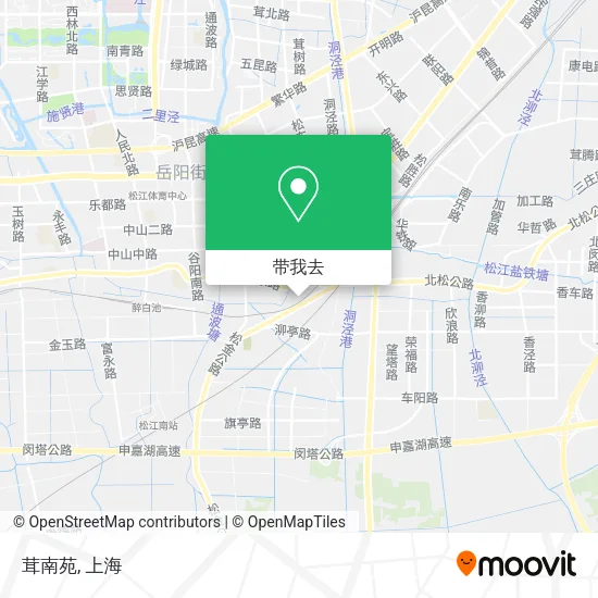 茸南苑地图