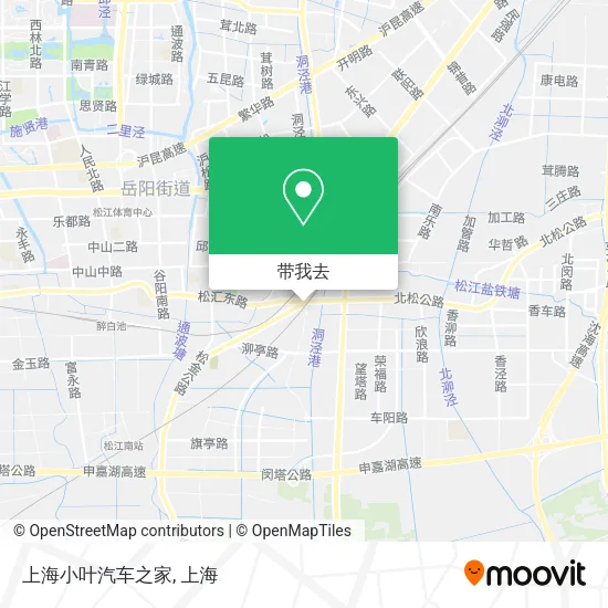 上海小叶汽车之家地图