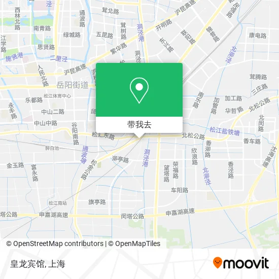 皇龙宾馆地图
