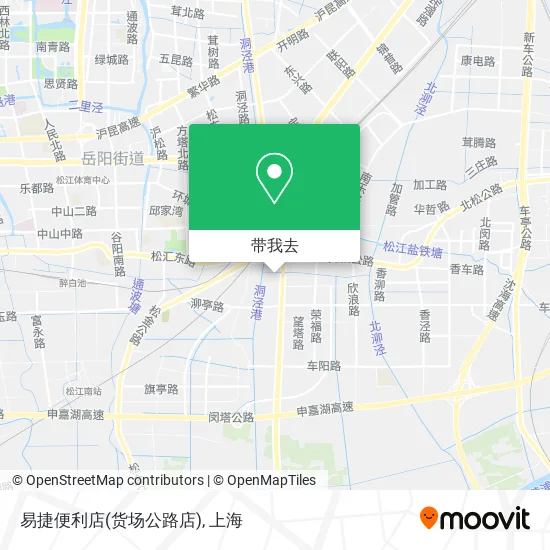 易捷便利店(货场公路店)地图