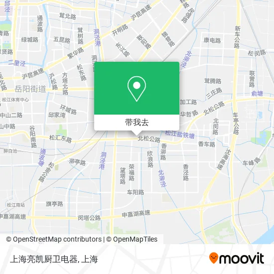 上海亮凯厨卫电器地图