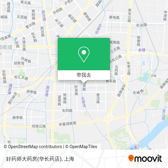 好药师大药房(华长药店)地图