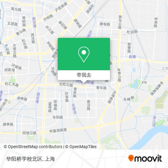 华阳桥学校北区地图