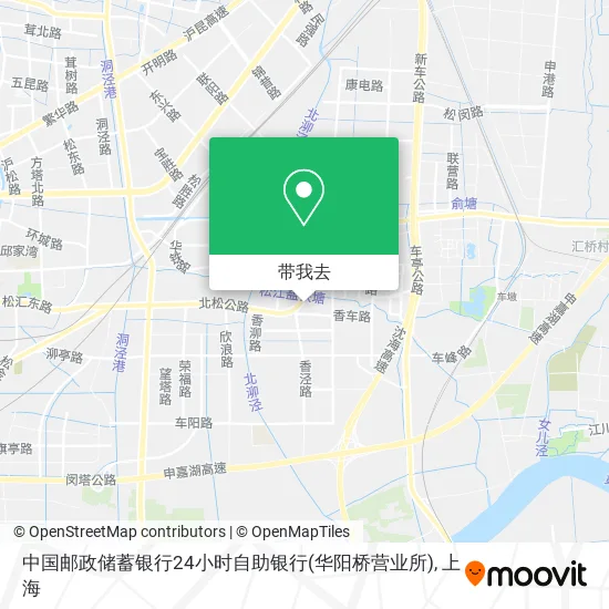 中国邮政储蓄银行24小时自助银行(华阳桥营业所)地图