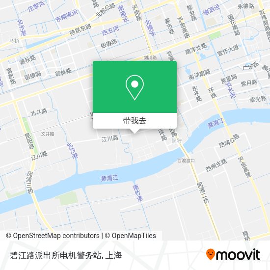 碧江路派出所电机警务站地图