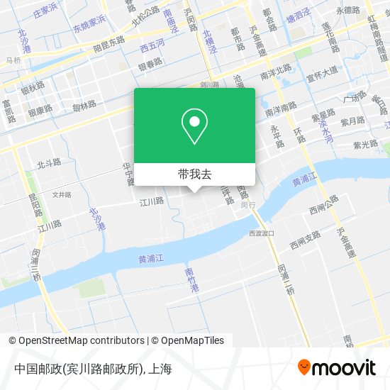 中国邮政(宾川路邮政所)地图