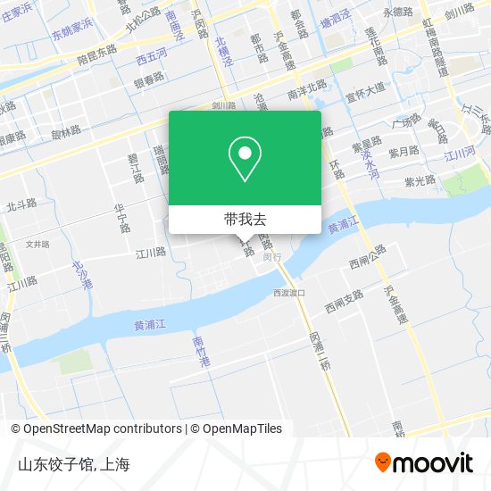山东饺子馆地图