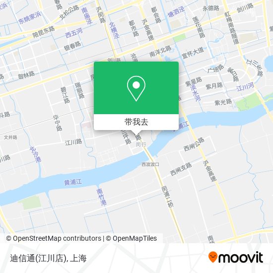 迪信通(江川店)地图