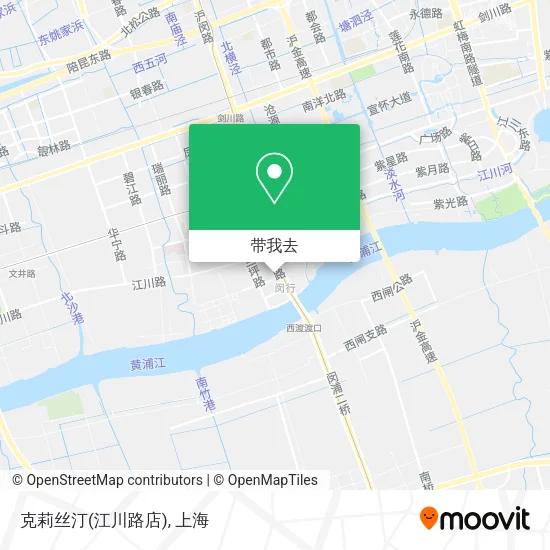 克莉丝汀(江川路店)地图