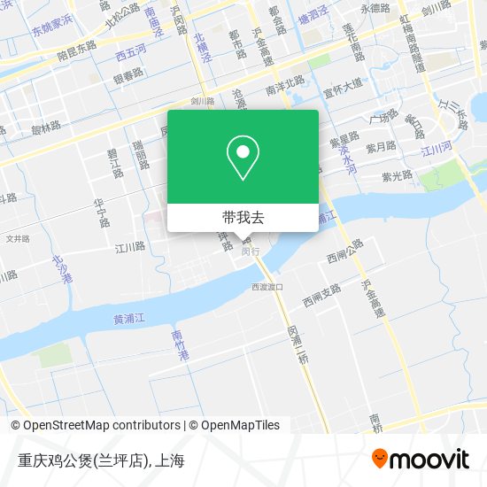 重庆鸡公煲(兰坪店)地图