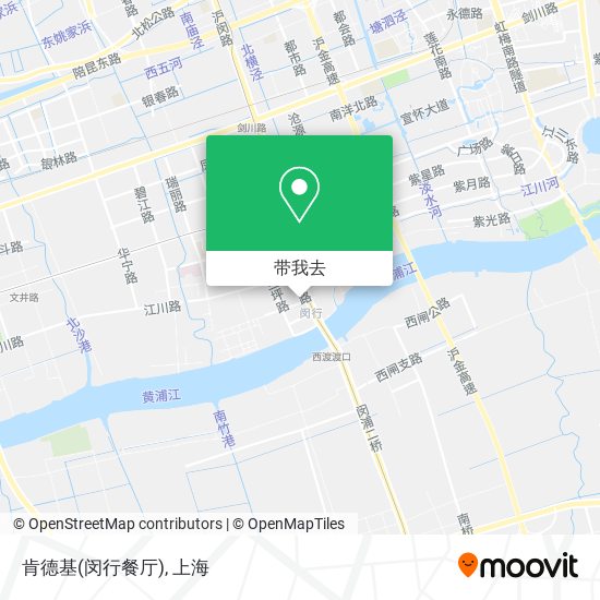肯德基(闵行餐厅)地图