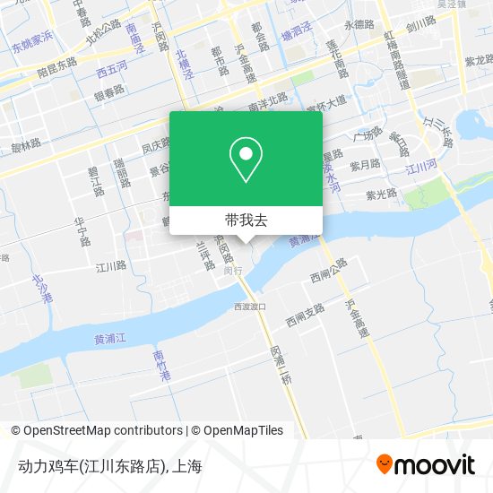 动力鸡车(江川东路店)地图