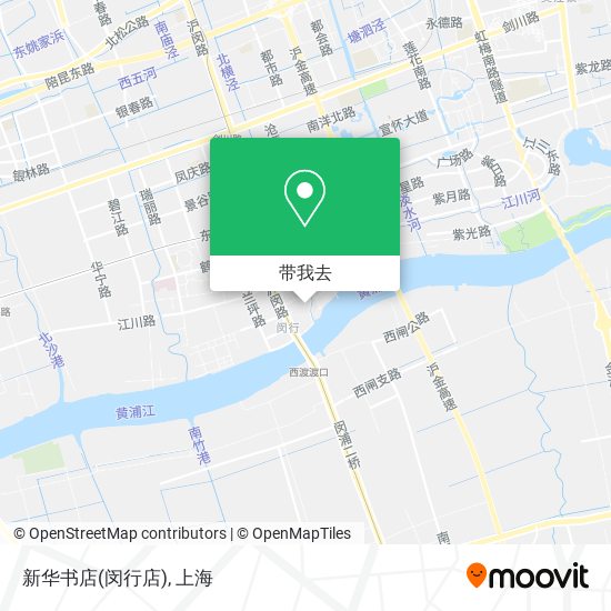 新华书店(闵行店)地图