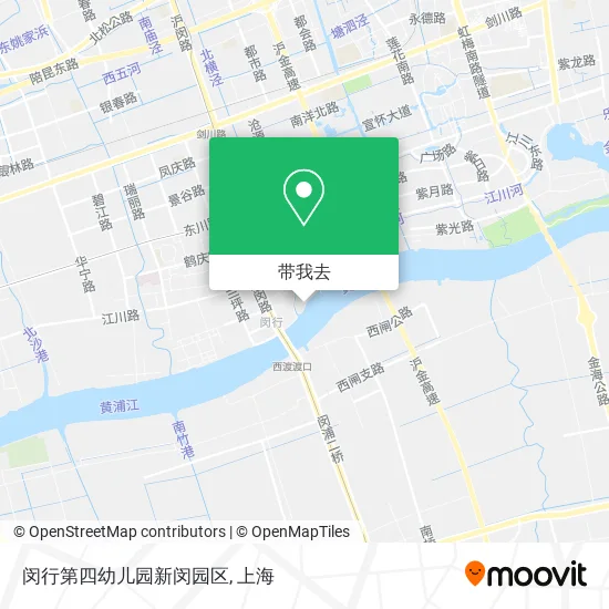 闵行第四幼儿园新闵园区地图