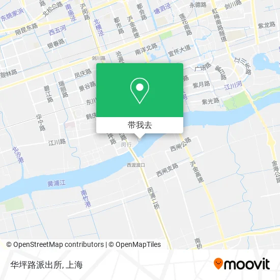 华坪路派出所地图