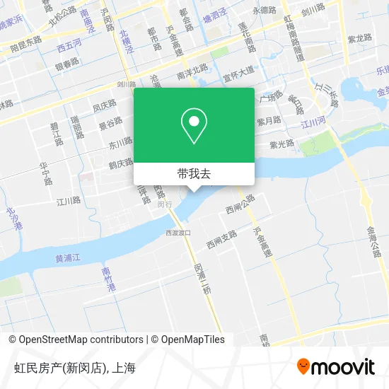虹民房产(新闵店)地图