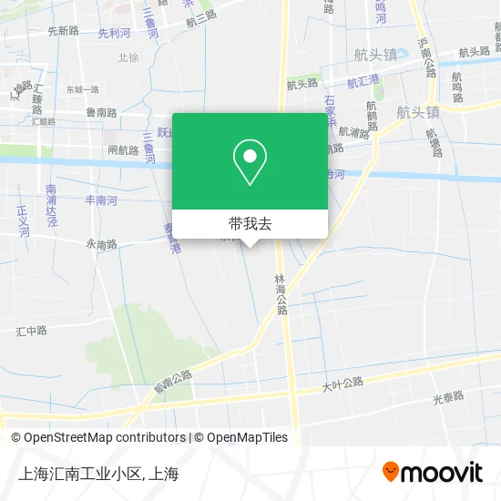 上海汇南工业小区地图
