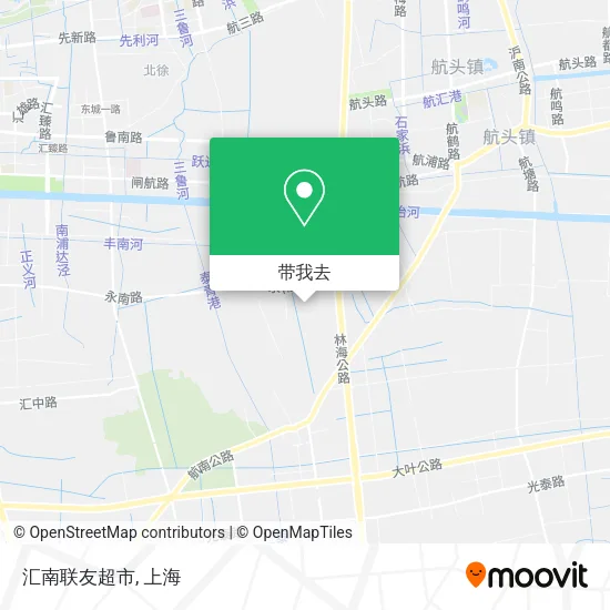 汇南联友超市地图