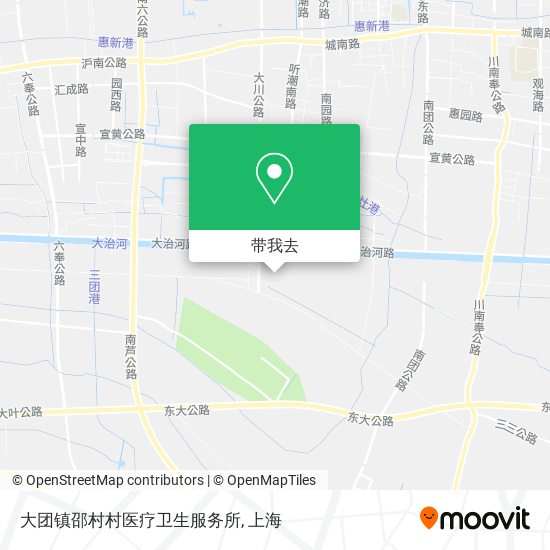 大团镇邵村村医疗卫生服务所地图