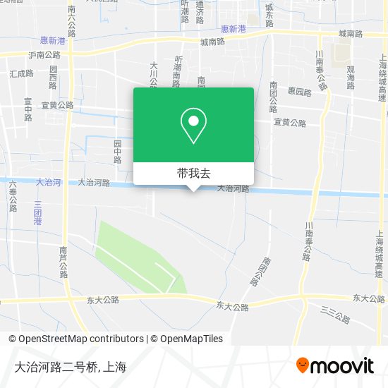 大治河路二号桥地图