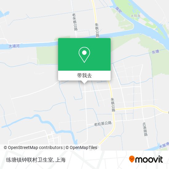 练塘镇钟联村卫生室地图