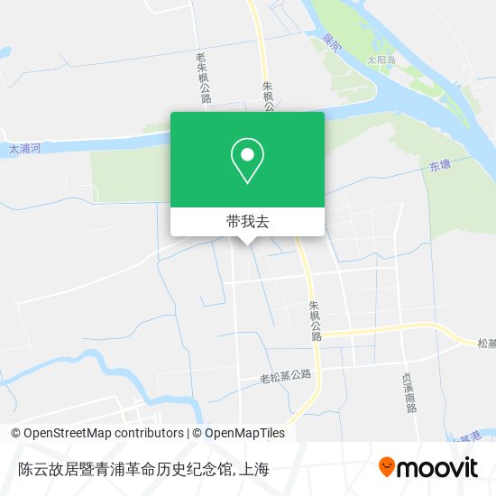 陈云故居暨青浦革命历史纪念馆地图